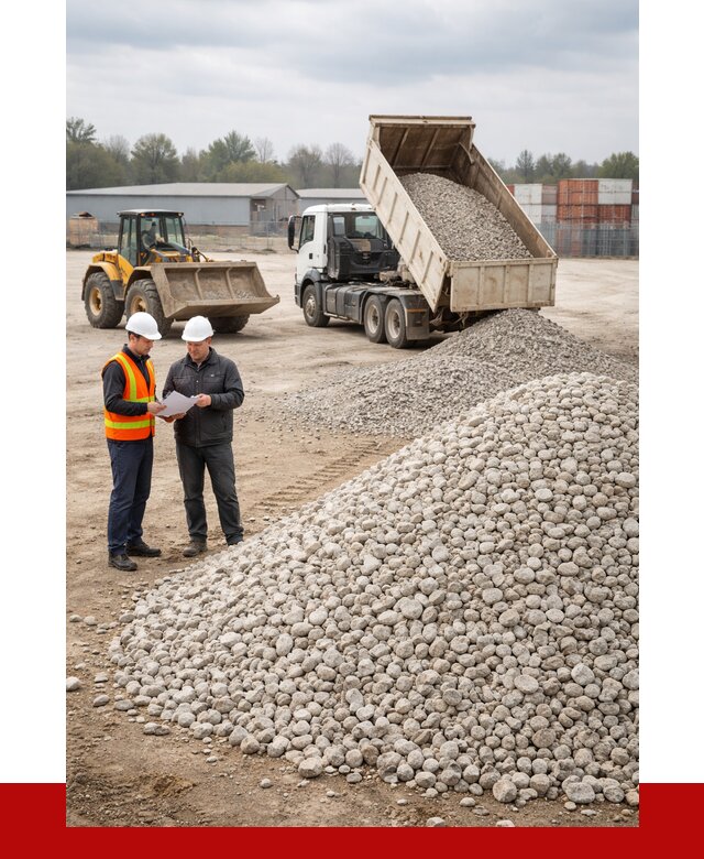 Известняковый щебень в Майкопе от 1415 р. доставка | ПРОНЕРУДМкп