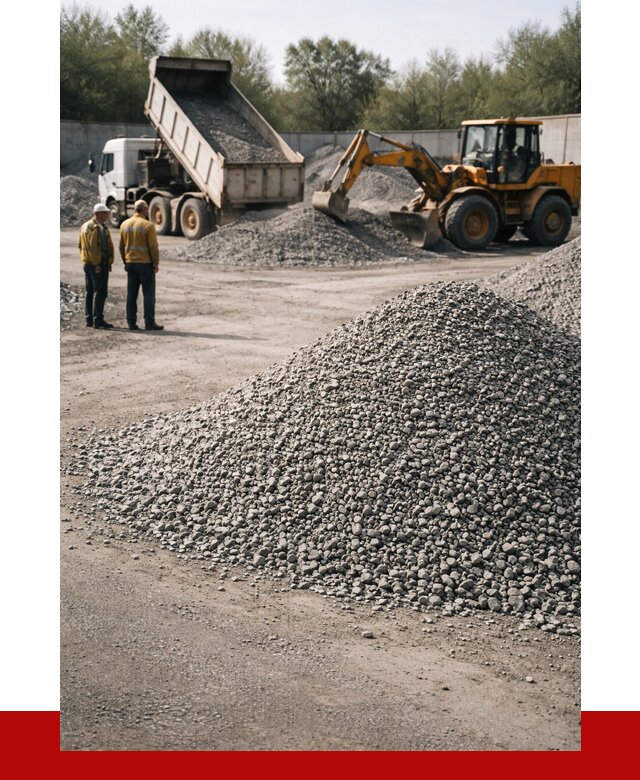 Вторичный щебень фр. 5-20 в Майкопе от 1617 р. - ПРОНЕРУДМкп