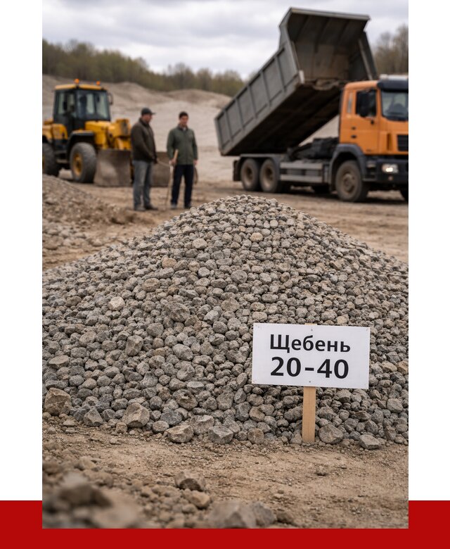 Бетонный щебень фракция 20-40 в Майкопе от 2477 р. | ПРОНЕРУДМкп