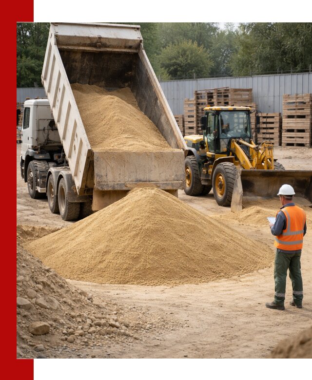 Доставка карьерного мелкозернистого песка в Майкопе