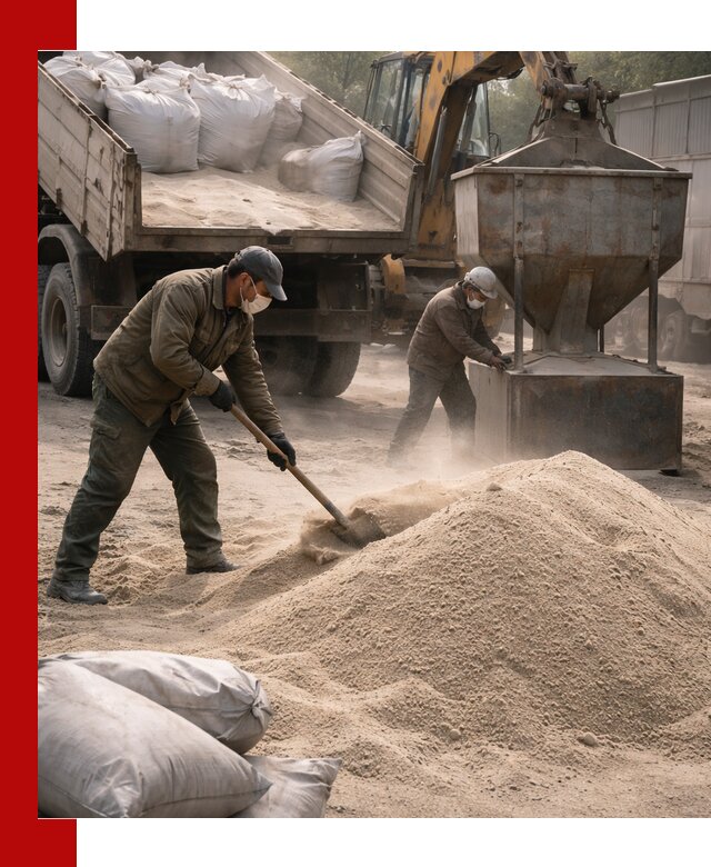 Кварцевый песок для пескоструя в Майкопе — доставка и качество