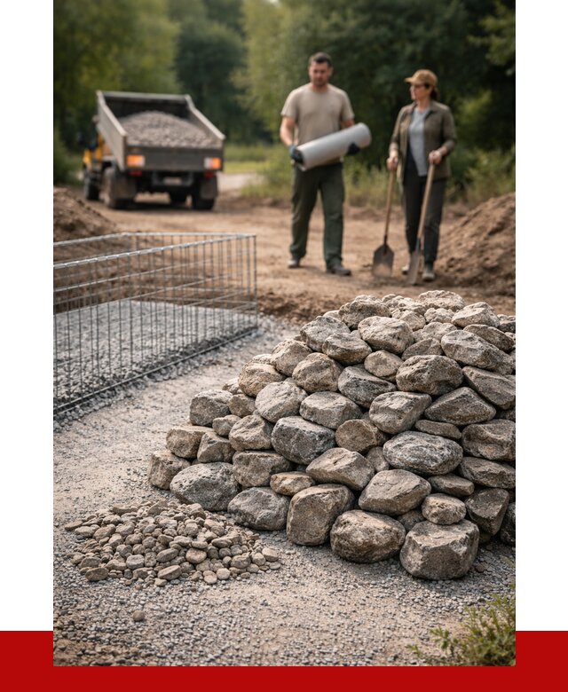 Камень для габионов фракция 100-200 в Майкопе от 4852 р. | ПРОНЕРУДМкп