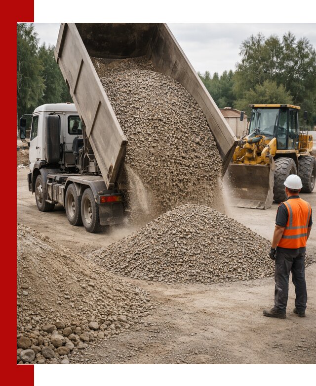 Доставка щпс в Майкопе — щебеночно-песчаная смесь под заборы и дорожки