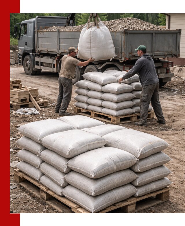 Керамзит в мешках с доставкой в Майкопе от компании-поставщика