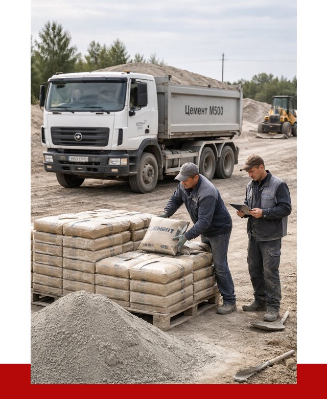 Купить цемент м500 с доставкой в Майкопе от 5257 р. | ПРОНЕРУДМкп