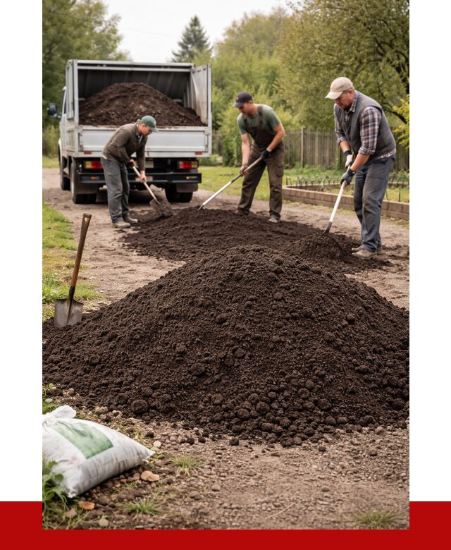 Купить землю для огорода в Майкопе от 3235 р./куб | ПРОНЕРУДМкп