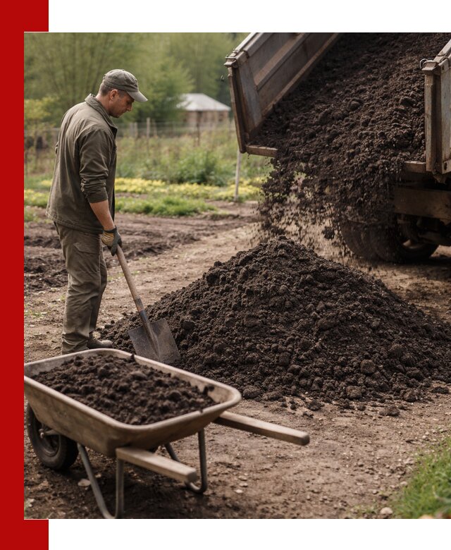 Доставка качественной земли для огорода в Майкопе