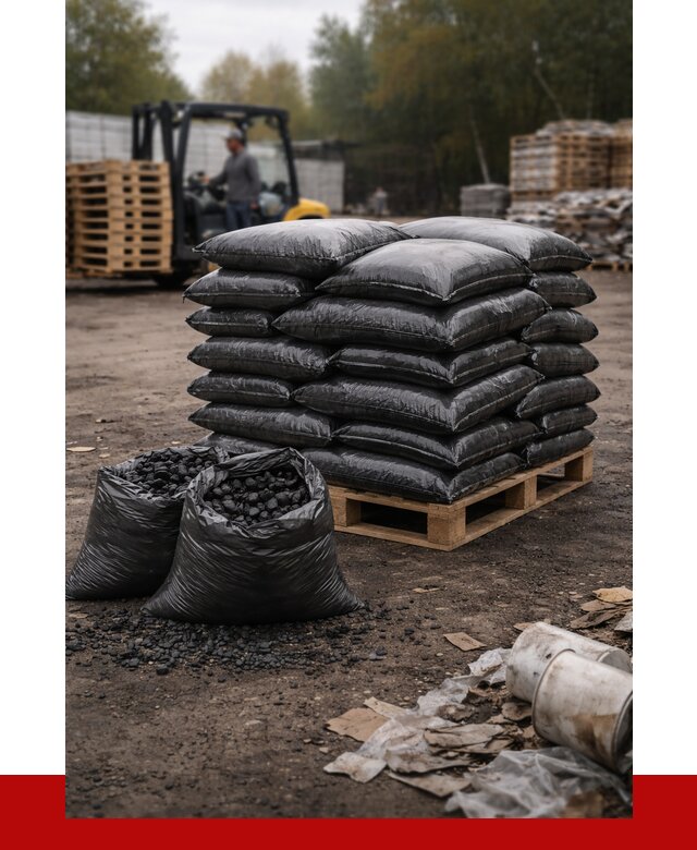 Купить уголь в мешках с доставкой в Майкопе от 7582 р. | ПРОНЕРУДМкп