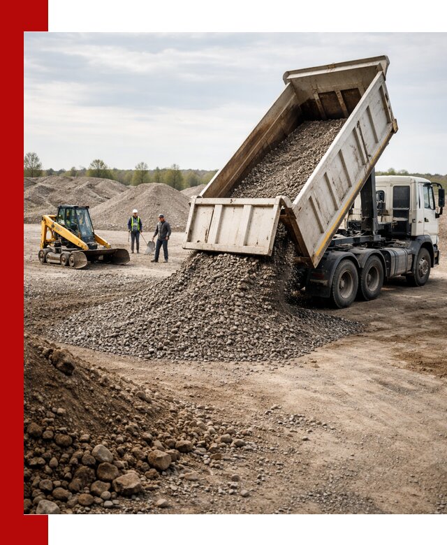 Доставка самосвалом 25 м³ в Майкопе быстро и надежно