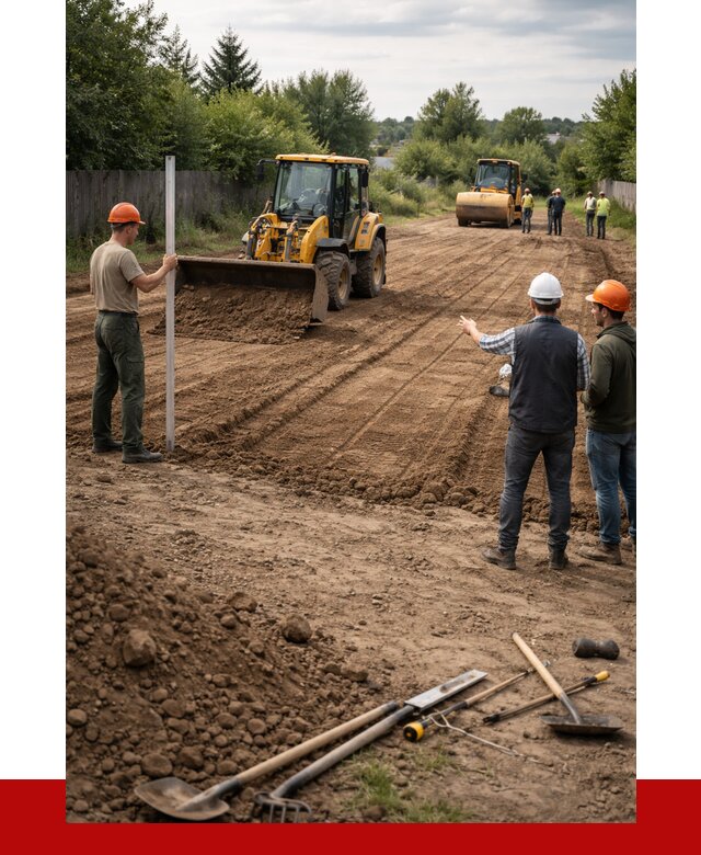 Планировка участка грунтом в Майкопе от 4549 р ПРОНЕРУДМкп